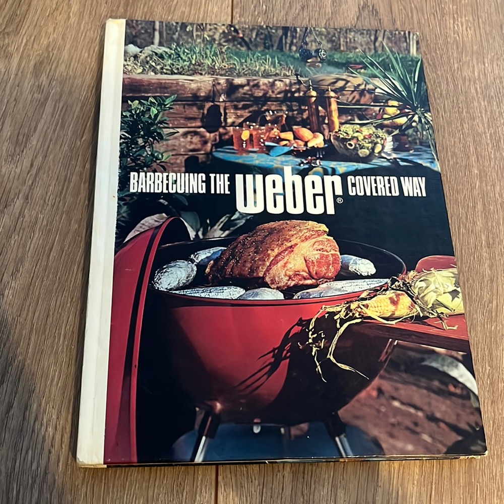 Vintage Weber cookbook